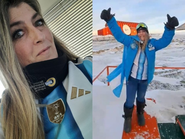 La fiesta argentina con 45 grados bajo cero de sensaci�n t�rmica